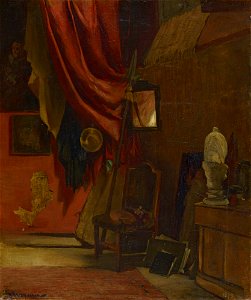 Hugo von Habermann - Im Atelier - G 11468 - Lenbachhaus