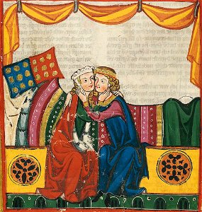 Hugo von Werenwag, from Codex Manesse, 1305-15 (42640388224)