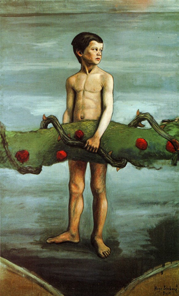 Hugo Simberg - Köynnöksenkantaja (1904)