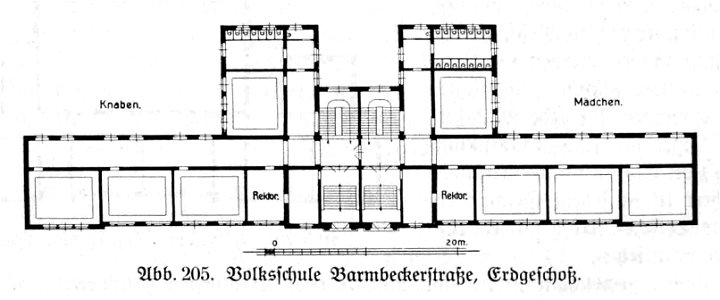 HUSB 1914, Band 1, Abb 205, Volksschule Barmbeckerstraße