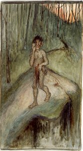 Hugo Simberg - Creature - A II 968-18 - Finnish National Gallery
