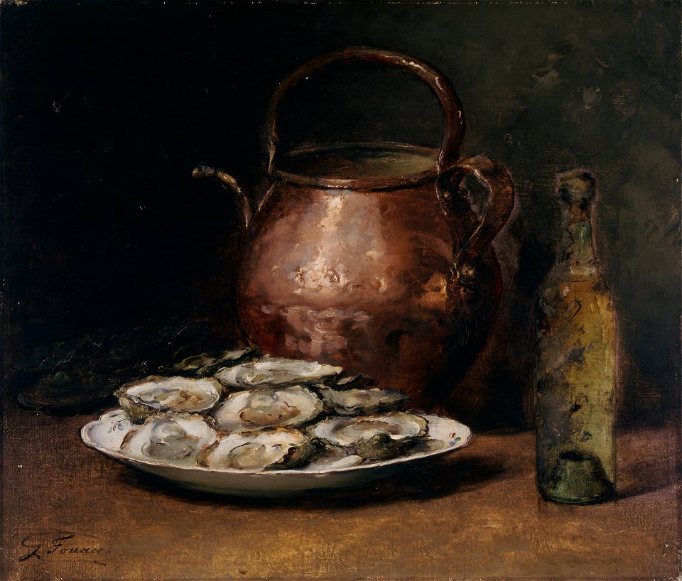 Huîtres et Chablis - Guillaume Fouace - musée d'art et d'histoire de Saint-Brieuc, DOC 91b