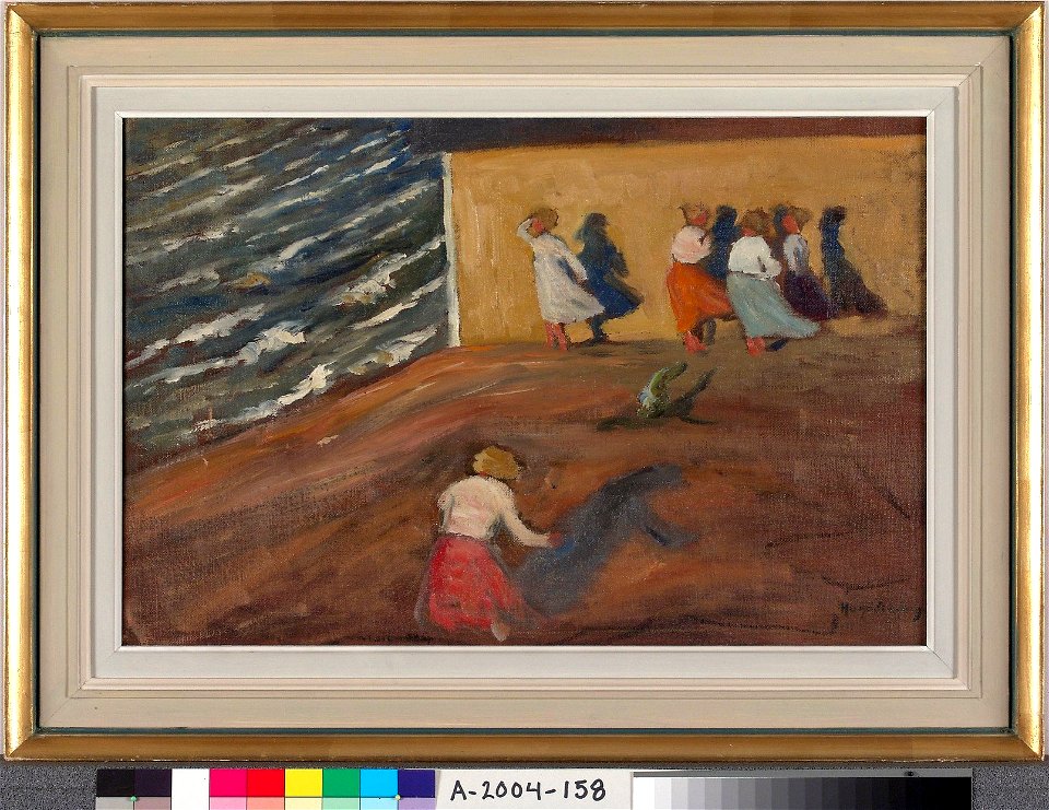 Hugo Simberg - On the Shore - A-2004-158 - Finnish National Gallery