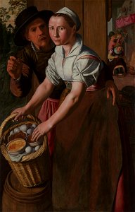 Huybrecht Beuckeleer - De hennetaster - 863 - Royal Museum of Fine Arts Antwerp