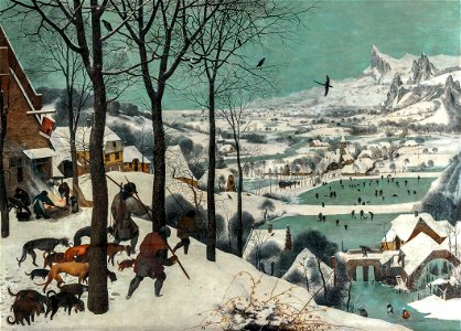 Hunters in the Snow 1838 Stitch Gesamt