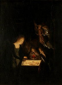 Hugo van der Goes (c.1420-1440-1482) (after) - The Nativity at Night - 446768 - National Trust