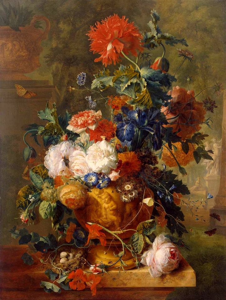 Jan van Huijsum - Flowers - WGA11820