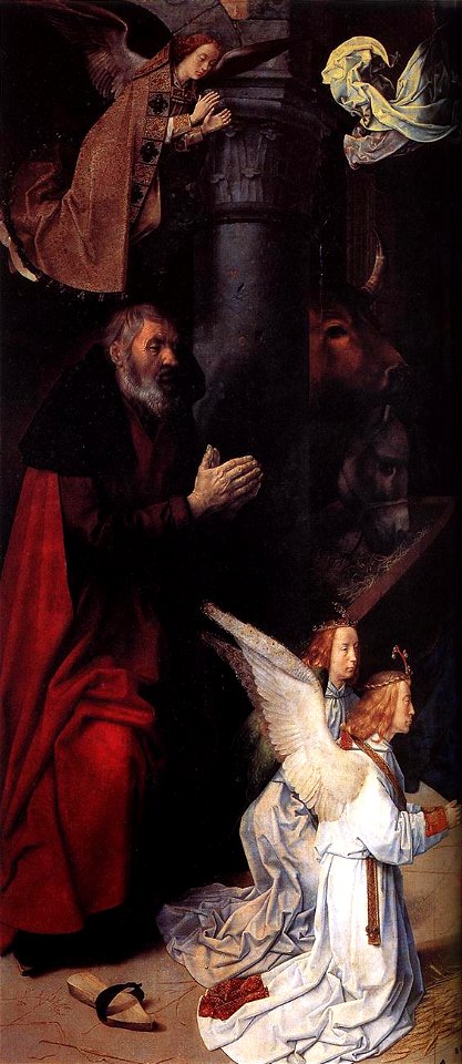 Hugo van der Goes - The Adoration of the Shepherds (detail) - WGA9704