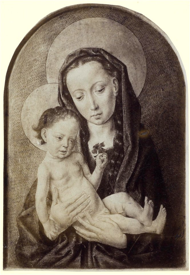 Hugo van der Goes - Virgin and Child