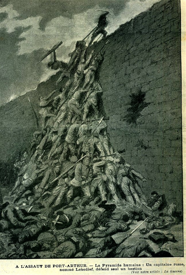 Human pyramid