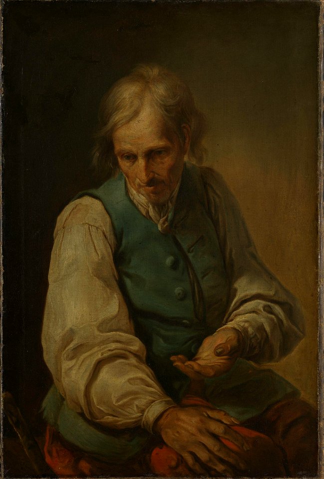Charles François Hutin - A Beggar - NG.M.00181 - National Museum of Art, Architecture and Design