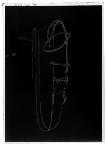 Huvudlag med tränsbett - Livrustkammaren - 70020-negative
