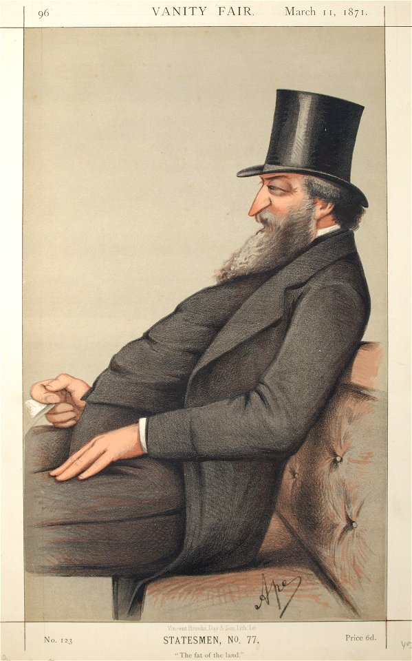George Ward Hunt, Vanity Fair, 1871-03-11