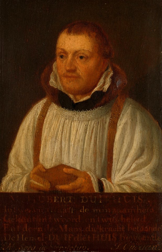 Huybert Duyfhuys (1531-81). Pastoor van de St Jacobskerk te Utrecht Rijksmuseum SK-A-1682