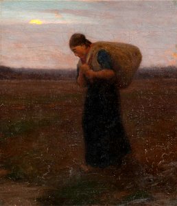 Return from the Fields by William Morris Hunt