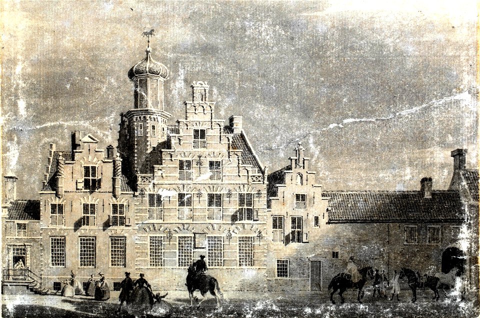 Huis van Assendelft aan het Westeinde in Den Haag, 1740, Cornelis Pronk