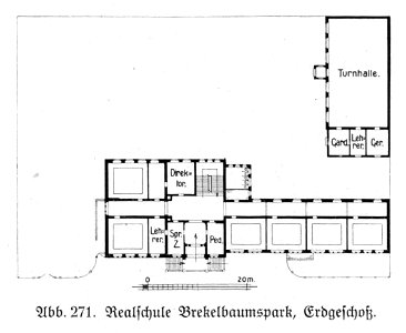 HUSB 1914, S. 194, Abb. 271, Realschule Brekelbaumspark
