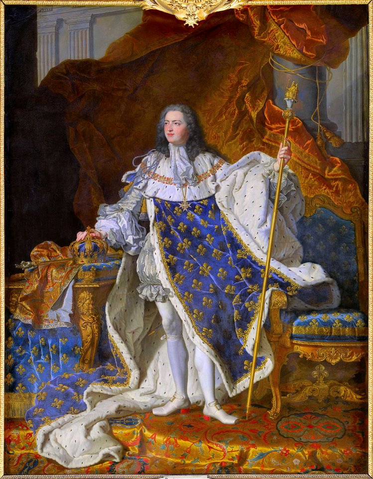 Hyacinthe Rigaud (d'après) Louis XVFXD