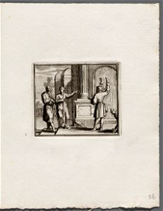 Hy, na een reys, soo swaar en bang, is aan syns konings hof gekomen, objectnr A 19205.2