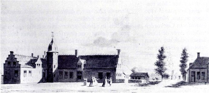 Huis te Ansen door-Cornelis Pronk 1732