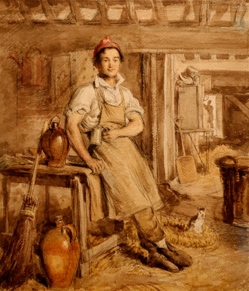 A Maltster Resting William Henry Hunt