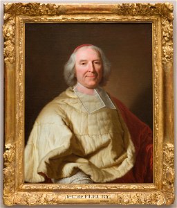 Hyacinthe François Rigaud - Cardinal Andre Hercule de Fleury 1653-1743 - 43.55 - Detroit Institute of Arts