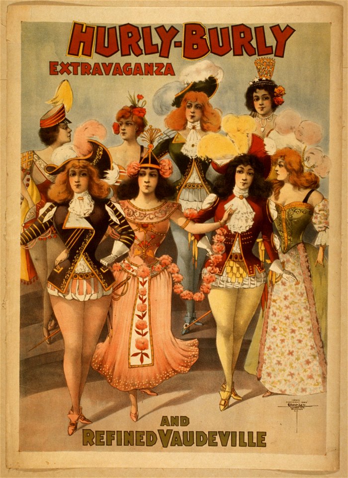 Hurly-Burly Extravaganza and Refined Vaudeville LCCN2014635696
