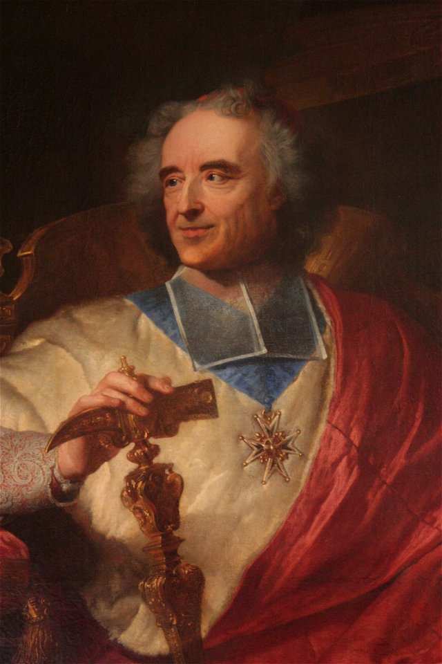 Hyancinthe Rigaud - Portrait Cardinal de Bouillon