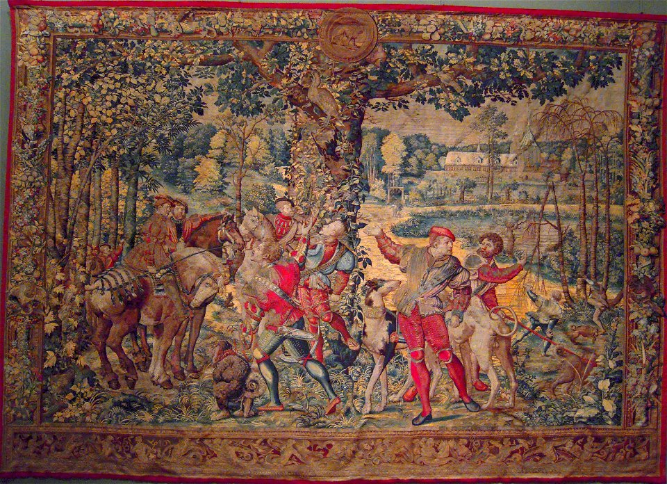 Hunt of Maximilian, July, Louvre