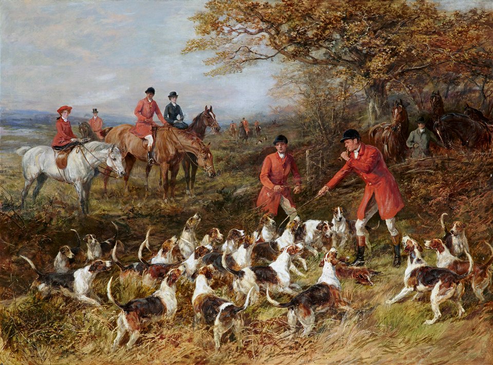 Hunters and hounds, by Heywood Hardy