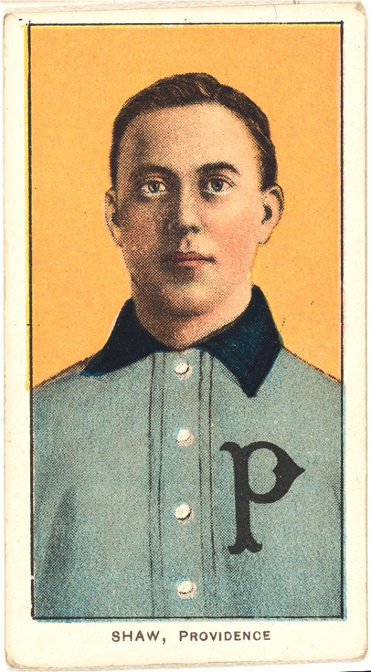 Hunky Shaw, Providence Team, baseball card portrait LCCN2008677023