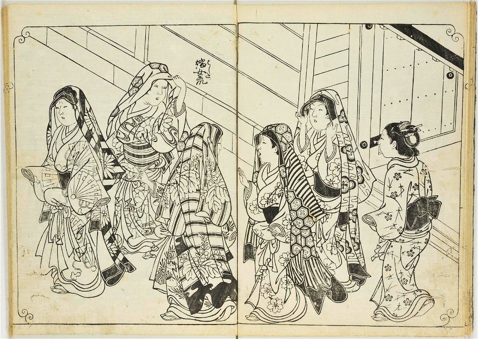 Hyakunin joro shina-sadame 百人女郎品定 (One Hundred Women Classified According to their Rank) (BM 1979,0305,0.70.1 16)