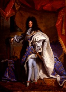 Hyacinthe Rigaud - Louis XIV, roi de France (1638-1715) - Google Art Project. Free illustration for personal and commercial use.