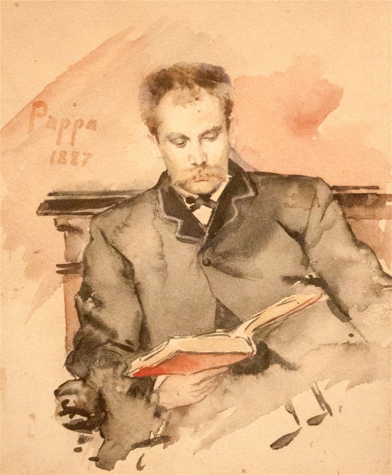 Husband of Jenny Nyström, Daniel Stoopendaal