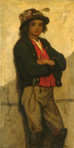 William Morris Hunt - Italian Boy (1866)