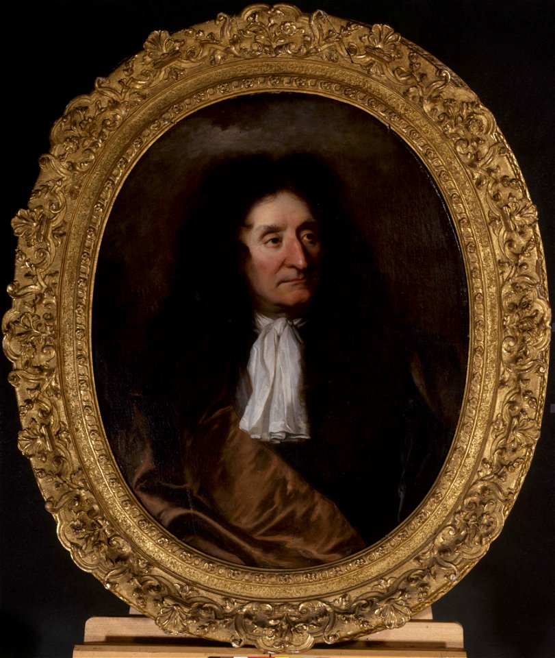 Hyacinthe Rigaud - Portrait de Jean de La Fontaine (1621-1695), poète ...