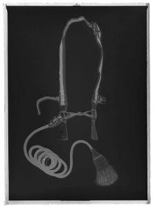 Huvudlag med tränsbett handtygel, ett av sex stycken 6200-6205 - Livrustkammaren - 61947-negative