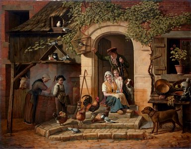 Hunter's dwelling, by Henri Voordecker