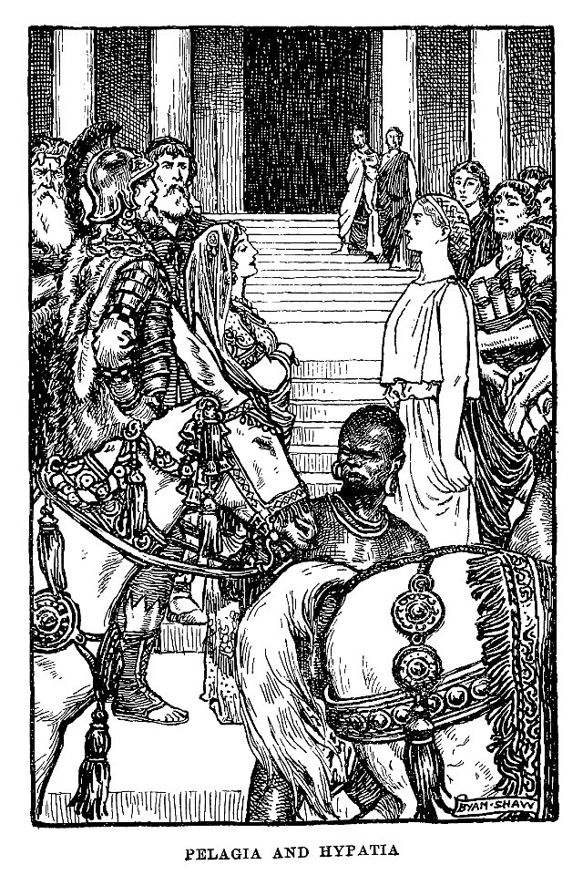Hypatia by Charles Kingsley - Byam Shaw - chapter 16
