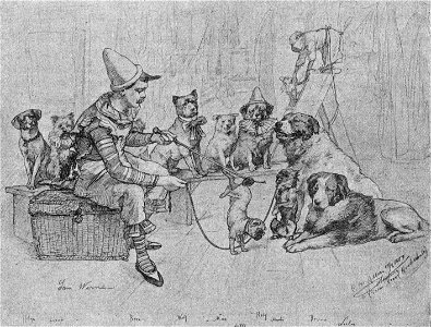 Hundeschule 1887 Circus Renz