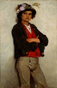 William Morris Hunt - Italian Peasant Boy - 29.1117 - Museum of Fine Arts