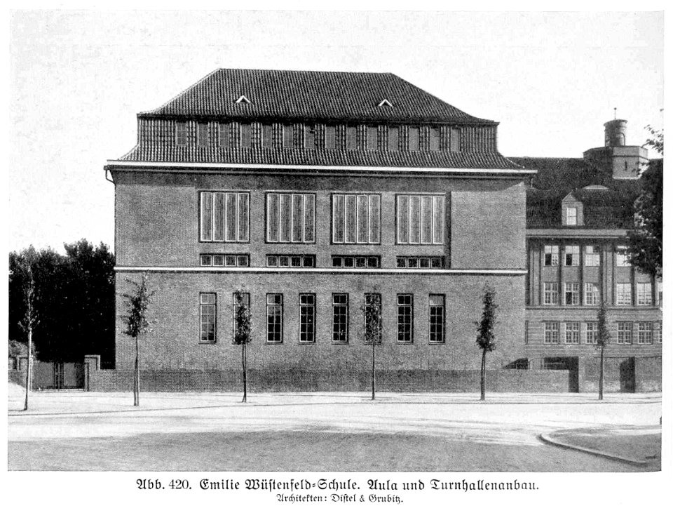 HUSB 1918-1929, Abbildung 420, Emilie-Wüstenfeld-Schule