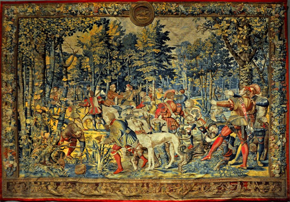 Hunt of Maximilian, June, Louvre