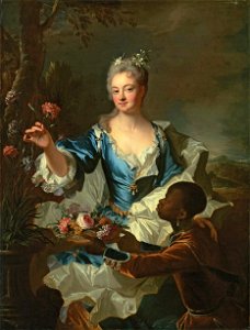 Hyacinthe Rigaud - Hyacinthe-Sophie de Beschanel-Nointel, Marquise de Louville