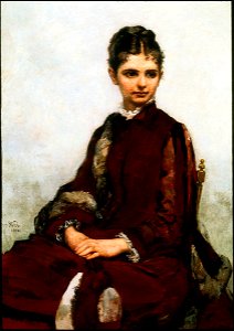 William Morris Hunt - Miss Ida Mason - 32.127 - Museum of Fine Arts