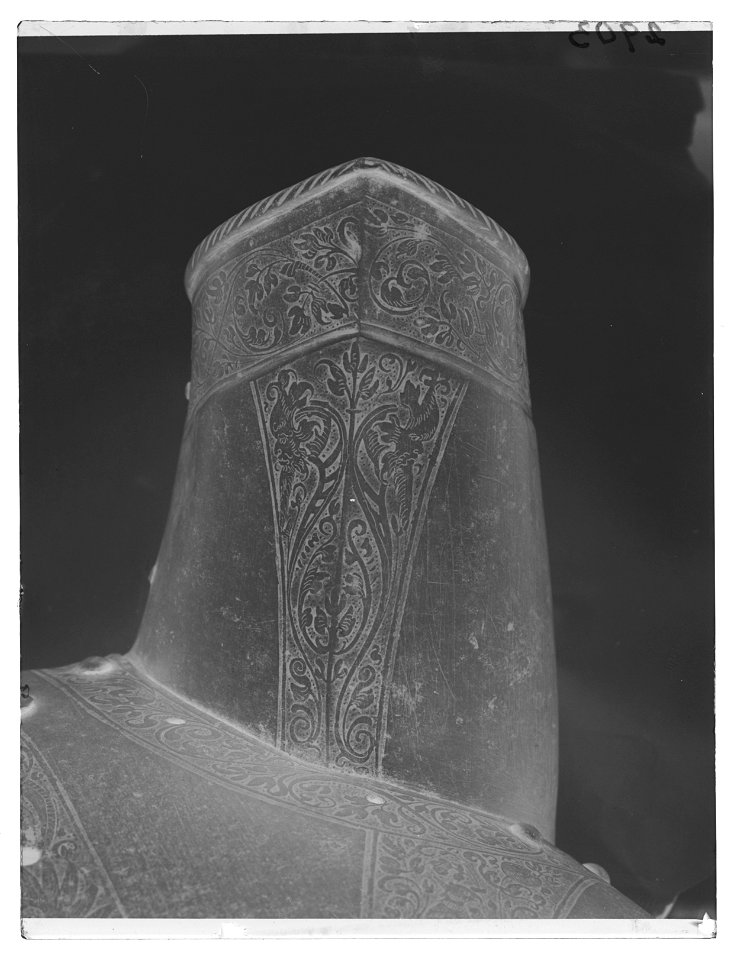 Häststjärna, 1500-tal. Troligen sydtyskt arbete - Livrustkammaren - 62339-negative
