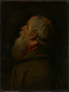 Charles François Hutin - An old Man - NG.M.00077 - National Museum of Art, Architecture and Design