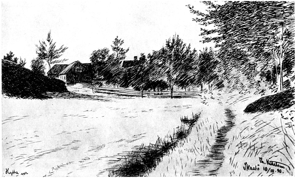 Hytta vaar - cabin - 1890