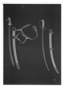Husarofficerssabel, Sverige ca 1760 - Livrustkammaren - 27245-negative