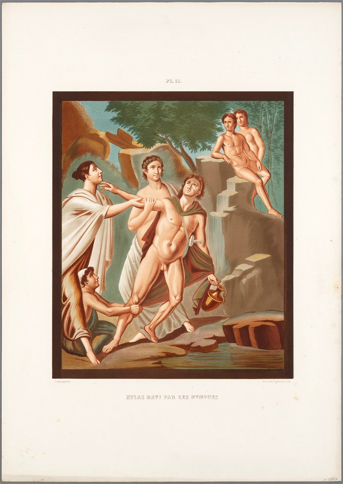 Hylas Ravi par les nymphes, objectnr A 12827